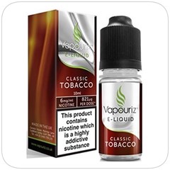 Vapouriz Classic Tobacco 0.6 E-Liquid 10ml (Pack of 10)