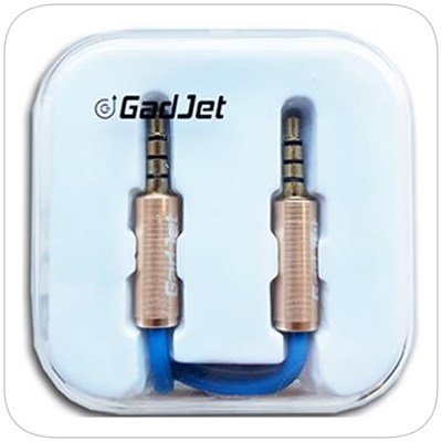 GadJet  AUDIO AUX CABLE (Pack of 8) - AU02
