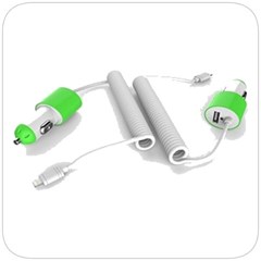 GADJET SUPER CAR CHARGER WITH i PHONE 5-10  CABLE (Minimum order 10)