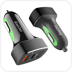 GADJET QUICK CAR CHARGER 3 USB PORTS (Minimum order 10)