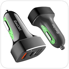 GADJET QUICK CAR CHARGER 3 USB PORTS (Box of 10)