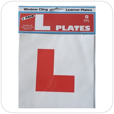 SRL L PLATES SET (Pack of 50)