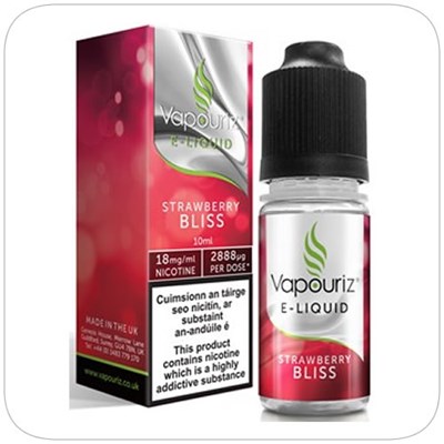 Vapouriz Strawberry Bliss 1.8 E-Liquid 10ml (Pack of 10)