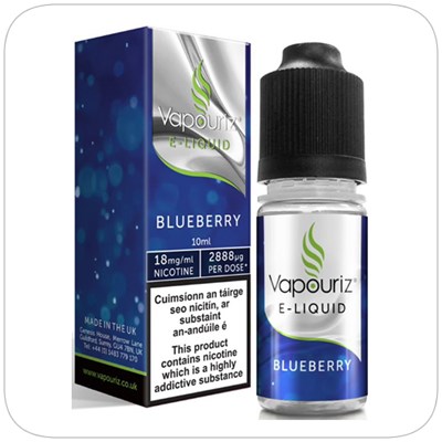 Vapouriz Blueberry 1.8 E-Liquid 10ml (Pack of 10)