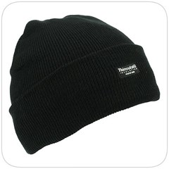 Winter Hat Mens Thinsulate Ribbed Hat (Box of 12)