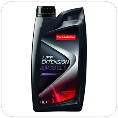 CHAMPION® LIFE EXTENSION 80W90 GEAR OIL 1 LITRE (Box of 12) - 8204609