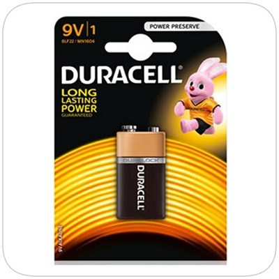 Z - DURACELL PLUS POWER 9V  (1 Pack) (Box of 10) - BAT81