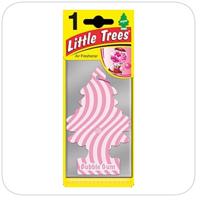 Little Tree 1-PACK Air Freshener BUBBLE GUM (Pack of 24) - AMTBGUM
