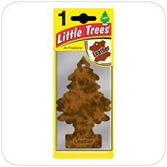 Little Tree 1-PACK Air Freshener LEATHER (Pack of 24)