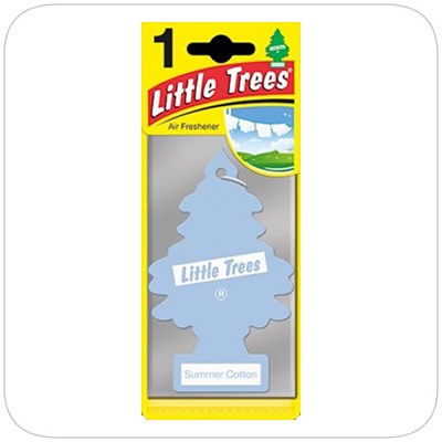 Little Tree 1-PACK Air Freshener SUMMER COTTON (Pack of 24) - AMTSC