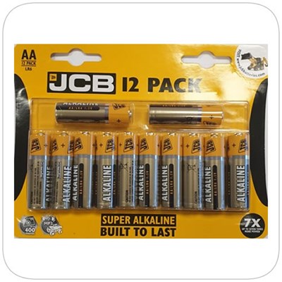 Z - JCB LR6 /AA SUPER ALKALINE  (Pack OF 12) - S5334