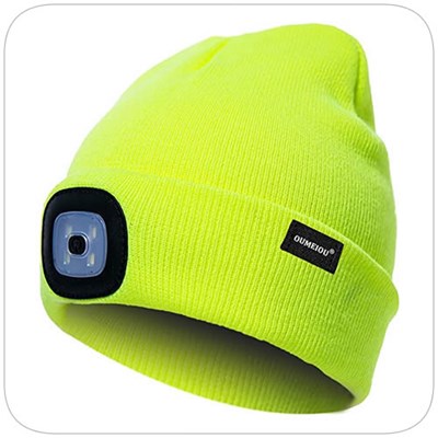 Winter Hat Neon LED Beanie (Pack of 12) - GL622