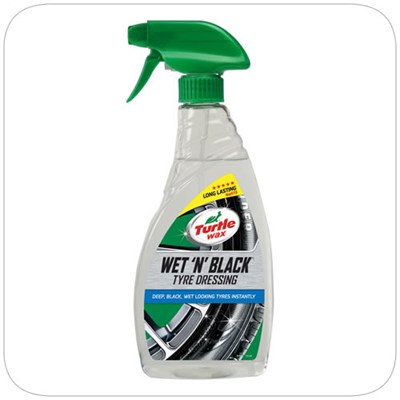 Turtle Wax Wet N Black Tyre Dressing 500ml (Box of 6)