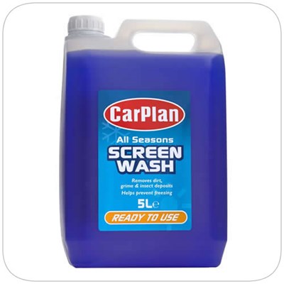 Carplan All Seasons Screen Wash RTU 5L (Box of 4) - All Seasons Screen Wash RTU 5L