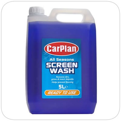Carplan All Seasons Screen Wash RTU 5L (Box of 4) - All Seasons Screen Wash RTU 5L