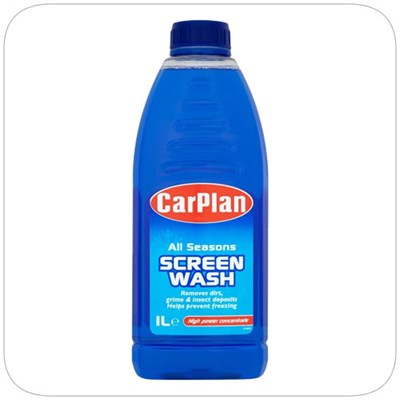 Carplan All Seasons Screen Wash Concentrate 1L (Box of 12) - All Seasons Screen Wash Concentrate 1L