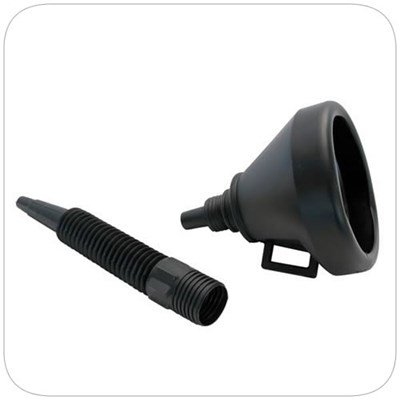 Funnel Black Plastic Flexy - Funnel Black Plastic Flexy