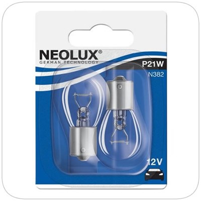 Neolux 12V 21W Indicator Bulbs Blister Pack (Pack of 10) - Indicator Bulbs Blister 12V 21W Ba15S Pack of 2