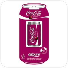 Coca Cola Cherry Vent Can Air Freshener (Box of 4)