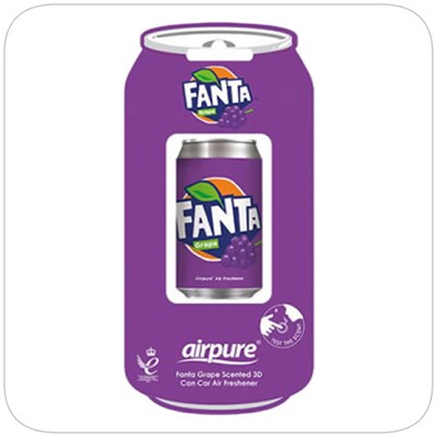 Fanta Grape Vent Can Air Feshener - CCV-GRAPE