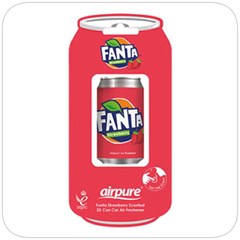 Fanta Strawberry Vent Can Air Feshener