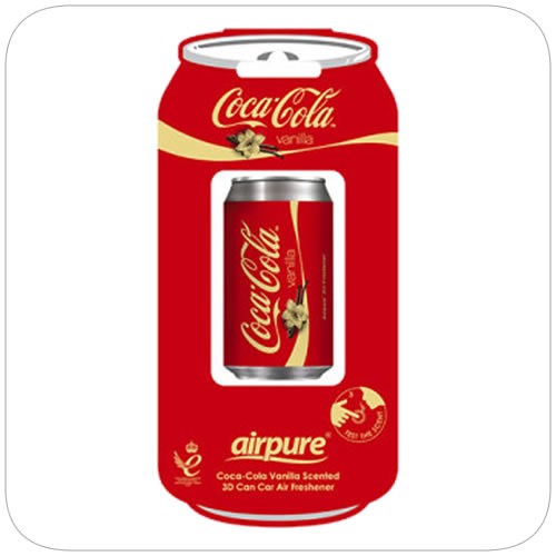 Coca Cola Vanilla Vent Can Air Freshener (Box of 4) - All Products - SRL  International