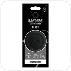 Lynx 3D Black Air Freshener (Pack of 6)