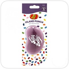 Jelly Belly 3D Island Punch Air Freshener (Pack of 6)