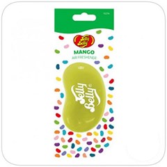 Jelly Belly 3D Mango Air Freshener (Pack of 6)