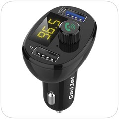 Gadjet 2-Port Charging BT FM Transmitter Wireless