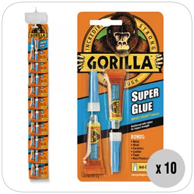 Superglue Twin Pack Blue Top 3G (Box of 10) - Superglue Twin Pack Blue Top 3G