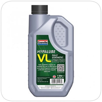 Granville 5W30 Engine Oil Fully Synthetic 1L (Box of 12) - Hypalube VL 1L 5W30 VW 504/507 Spec