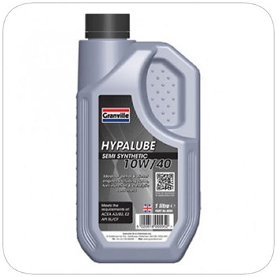 Granville 10W40 Engine Oil Semi Synthetic 1L (Box of 12) - Hypalube 10W40 1L (Semi Synthetic)