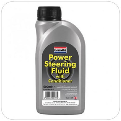 Granville Power Steering Fluid Red 500ml (Box of 12) - 500ml (Red) Power Steering Fluid With Conditioner