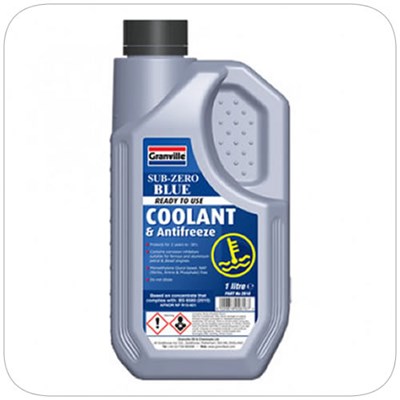 Granville Blue Coolant Ready to Use 1L (Box of 12) - BLUE COOLANT 1L