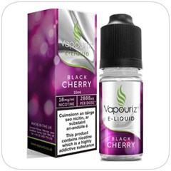 Vapouriz Black Cherry 1.8 E-Liquid 10ml (Pack of 10)