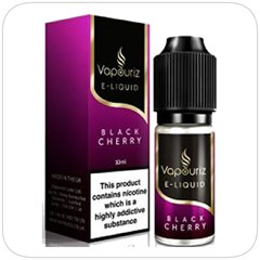 Vapouriz Black Cherry 1.2 E-Liquid 10ml (Pack of 10)