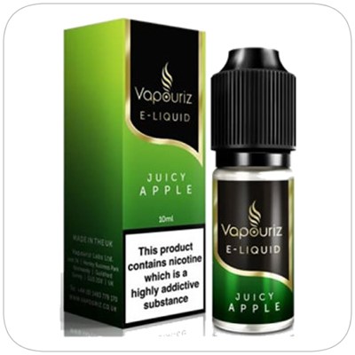 Vapouriz Juicy Apple 0.6 E-Liquid 10ml (Pack of 10)