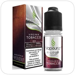 Vapouriz Virginia Tobacco 1.2 E-Liquid 10ml (Pack of 10)
