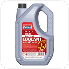 GRANVILLE RED COOLANT 5L (-30) READY TO USE (Box of 4)