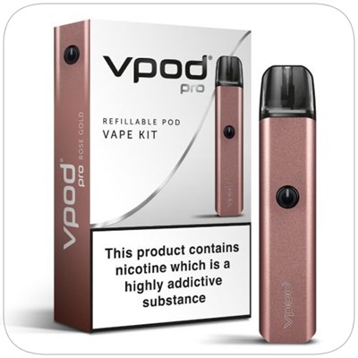 Vapouriz Vpod Pro Vape Kit Rose Gold (Box of 4)