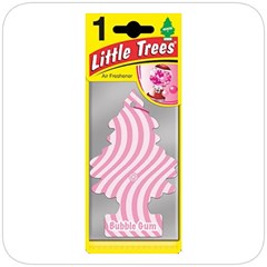 Little Tree 1-PACK Air Freshener BUBBLE GUM (Pack of 24)
