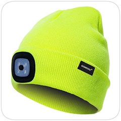 Neon LED Beanie Hat
