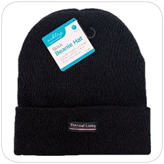 Winter Hat Beanie Black (Box of 24)
