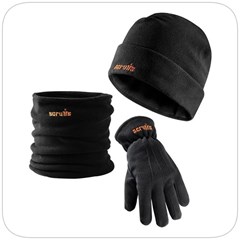 Scruffs Winter Essentials Kit Hat, Gloves and Snood (Box of 20)