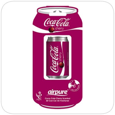 Coca Cola Cherry Vent Can Air Freshener (Box of 4) - CCV-CHERRY